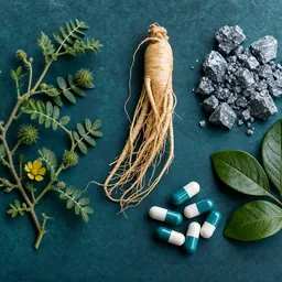 Activos naturales de Tridentex, tribulus, ginseng y zinc para el cuidado de la próstata
